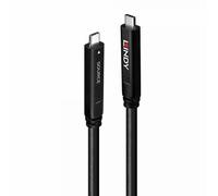 Lindy 43399 cavo USB USB 3.2 Gen 1 [3.1 Gen 1] 15 m USB C Nero (15M USB 3.2 GEN