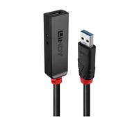 LINDY - 43401 hub di interfaccia USB 3.2 Gen 1 (3.1 Gen 1) Type-C 5000 Mbit /s Nero