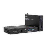 Lindy - Estensore USB 3.2 Gen 1 HDBaseT Cat.6A da 100 m e 2 host