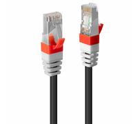Lindy 45369 Cavo di Rete Cat.6A S/FTP LSZH Nero, 15m