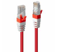 Lindy 45390 Cavo di Rete Cat.6A S/FTP LSZH Rosso, 10m