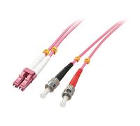 Lindy 46354 Cavo Fibra Ottica OM4 LC/ST - 50/125, 10m