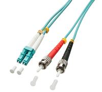 LINDY 46384 Ethernet Fiber Optic Duplex Cable LC/ST OM3 10 m Blue