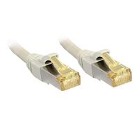 LINDY 47263 RJ45 Cavo di rete, cavo patch CAT 6A/7 S/FTP 1.50 m Grigio con pro