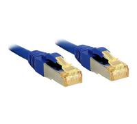 LINDY 47279 RJ45 Cavo di rete, cavo patch CAT 6A/7 S/FTP 2.00 m Blu 1 pz.