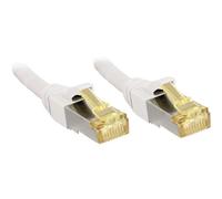 LINDY 47321 RJ45 Cavo di rete, cavo patch CAT 6A/7 S/FTP 0.50 m Bianco con pro