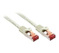 LINDY 47347 RJ45 Cavo di rete, cavo patch CAT 6 S/FTP 7.50 m Grigio 1 pz.