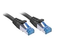 Lindy 47419 cavo di rete Nero 15 m Cat6a S/FTP (S-STP)