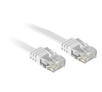 LINDY 47502 RJ45 Cavo di rete, cavo patch CAT 6 U/UTP 2.00 m Bianco con protez
