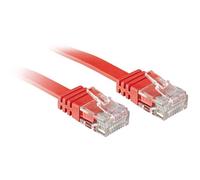 LINDY 47514 RJ45 Cavo di rete, cavo patch CAT 6 U/UTP 5.00 m Rosso 1 pz.