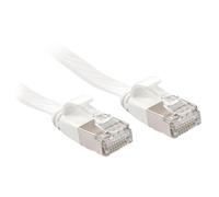 Lindy 47542 cavo di rete Bianco 2 m Cat6a U/FTP [STP] (Networking Cable White 2 M - Cat6A U/Ftp [Stp] - Warranty: 120M) NEW