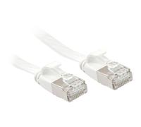 LINDY 47545 RJ45 Cavo di rete, cavo patch CAT 6A U/FTP 10.00 m Bianco 1 pz.