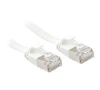 LINDY 47545 RJ45 Cavo di rete, cavo patch CAT 6A U/FTP 10.00 m Bianco 1 pz.