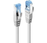 LINDY 47637 RJ45 Cavo di rete, cavo patch CAT 6A S/FTP 10.00 m Grigio 1 pz.
