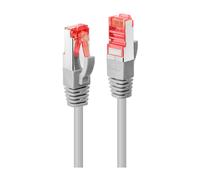 Lindy 47705 3 m Cat6 S/FTP (S-STP) RJ-45 RJ-45 Cavo di Rete Cat.6 S/FTP Grigio