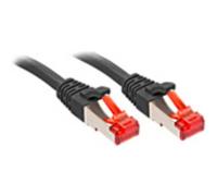 LINDY 47776 RJ45 Cavo di rete, cavo patch CAT 6 S/FTP 0.50 m Nero 1 pz.