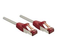 LINDY 47838 RJ45 Cavo di rete, cavo patch CAT 6 S/FTP 2.00 m Grigio con protez
