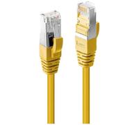 LINDY 47867 RJ45 Cavo di rete, cavo patch CAT 6A S/FTP 7.50 m Giallo 1 pz.