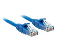 LINDY 48024 RJ45 Cavo di rete, cavo patch CAT 6 U/UTP 20.00 m Blu 1 pz.