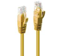 Lindy 48067 cavo di rete Giallo 10 m Cat6 U/UTP [UTP] (10m Cat.6 U/UTP Network - Cable, Yellow - Warranty: 120M) NEW