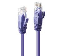 Lindy 48120 cavo di rete Viola 0,3 m Cat6 U/UTP [UTP] (0.3M Cat.6 U/Utp Cable, Purple - Warranty: 120M) NEW