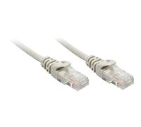 LINDY 48366 RJ45 Cavo di rete, cavo patch CAT 5e U/UTP 7.50 m Grigio 1 pz.