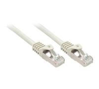 LINDY 48395 RJ45 Cavo di rete, cavo patch CAT 5e F/UTP 10.00 m Grigio 1 pz.