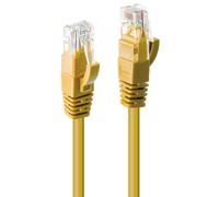 LINDY 5m Cat.6 U/UTP Network Cable, Yellow 5m Yellow