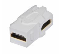 60490 Frutto Keystone HDMI doppia femmina a 90° per prese a muro