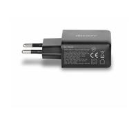 Lindy Caricabatterie per dispositivi mobili 73438 - 65W GaN 2x USB-C Nero Ricarica rapida Interno