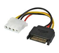 LINDY 70396 - Connettore di alimentazione SATA > Molex LP4, 12 cm