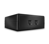 Lindy 70436 commutatore audio Nero (2 PORT AUTOMATIC OPTICAL AUDIO SWITC) NEW