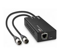 Lindy 70619 convertitore audio Nero (2ch DanteÂ® to XLR Audio - Decoder - Warran