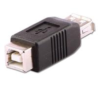 Lindy 71228 adattatore per inversione del genere dei cavi USB A USB B Nero NEW
