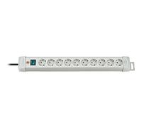Lindy 73185 Multi-Presa a 10 Ingressi, Grigio
