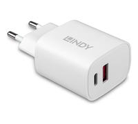 Lindy 73413 Interno AC 12 V 3 A Bianco Caricabatteria