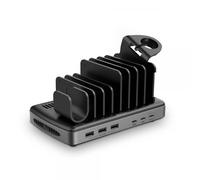 Lindy 73436 organizzatore per stazioni di carica Libera installazione Alluminio,