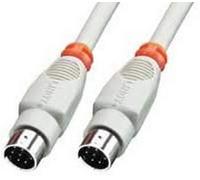 LINDY 8 pol. Mini DIN Kabel St/St 2m, 31532, LINDY Apple Mac t (Nintendo Switch)