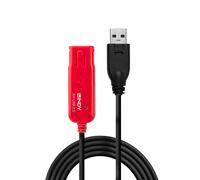 Lindy 8m USB 2.0 Active Extension Cable Pro, Long Distance Repeater, Extends USB
