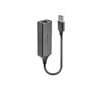 Adattatore Ethernet USB 3.2 Gen 1 Realtek RTL8153 Gigabit 5000 Mbit/s Argento