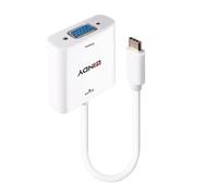 LINDY Adaptateur USB Type C vers VGA (Noir)