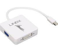 Lindy 41035 cavo e adattatore video 0,2 m Bianco