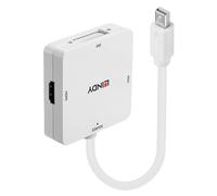Lindy 41035 cavo e adattatore video 0,2 m Bianco