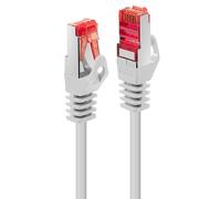 LINDY Basic Cat.6 S/FTP Kabel, weiss, 0,3m Patchkabel