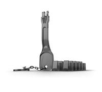 Lindy Blocca Porte Rj45, 10 Pezzi + 1 Chiave ""