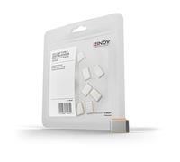 LINDY 40440 - Serratura porta USB-C (10x serrature), arancione