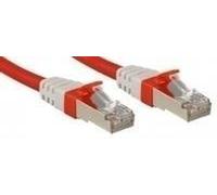 Lindy Cavo di Rete Patch Cat.6(A) SSTP - S/FTP PIMF 10 GBit privo di alogeni, rosso, 20m