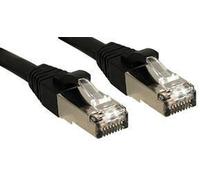 Lindy Cat.6 SSTP / S/FTP PIMF Premium 7.5m cavo di rete Nero 7,5 m