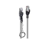 Lindy Cat.6a S/FTP Security Network C Cavo Rete SFTP 5 m Fumo 47606