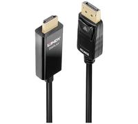 LINDY 40924 - DP 1.2 su connettore HDMI A, 0,5 m, attivo, HDR, 4K/60 Hz,